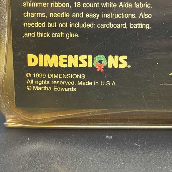 Dimensions Gold Collection Petites Cross Stitch  Kit Snowed In Kitten VTG 1999 - Picture 4 of 10